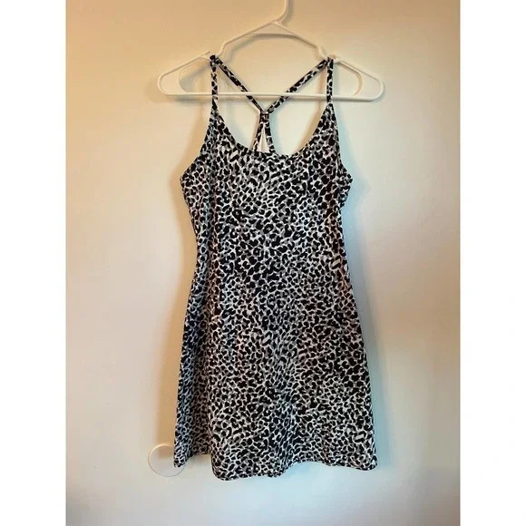 Outdoor Voices Snow Leopard Workout Dress - Picture 2 of 8